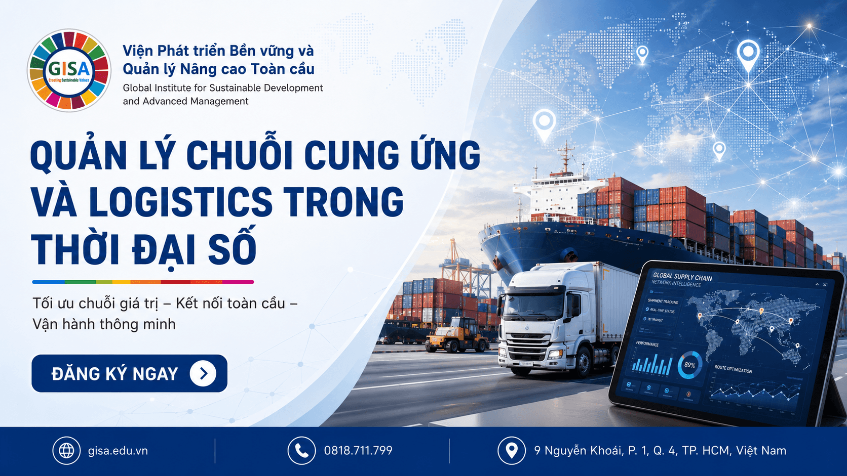 Chương trình đào tạo chuỗi cung ứng và logistics số