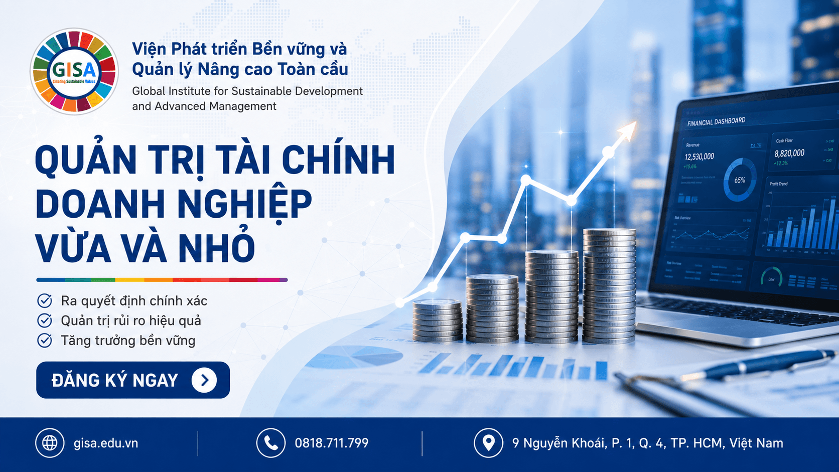 Chương trình quản trị tài chính dành cho nhà lãnh đạo doanh nghiệp